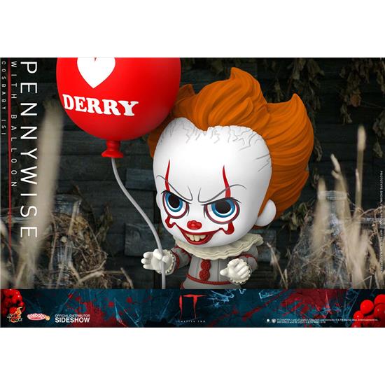 IT: Pennywise with Balloon Cosbaby Mini Figure 11 cm