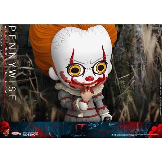 IT: Pennywise with Broken Arm Cosbaby Mini Figure 11 cm