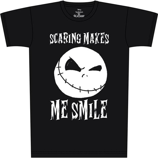 Nightmare Before Christmas: Scaring Makes Me Smile T-Shirt