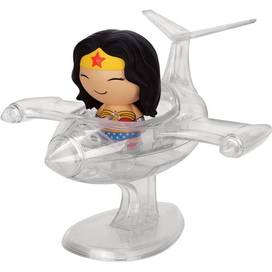 Marvel: Wonder Woman i sit Invisible Jet Dorbz Vinyl Figur