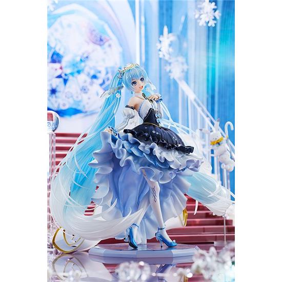 Character Vocal Series: Snow Miku Snow Princess Ver. Statue 1/7 23 cm