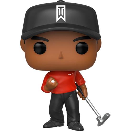 Diverse: Tiger Woods (Red Shirt) POP! Golf Vinyl Figur (301)