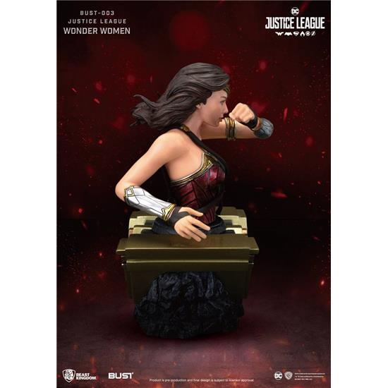 Justice League: Wonder Woman PVC Buste 15 cm