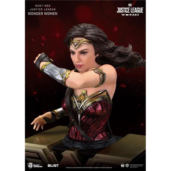 Justice League: Wonder Woman PVC Buste 15 cm