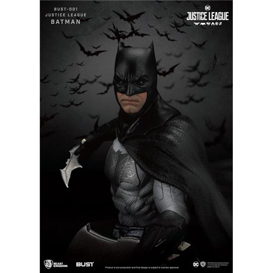 Justice League: Batman PVC Buste 16 cm