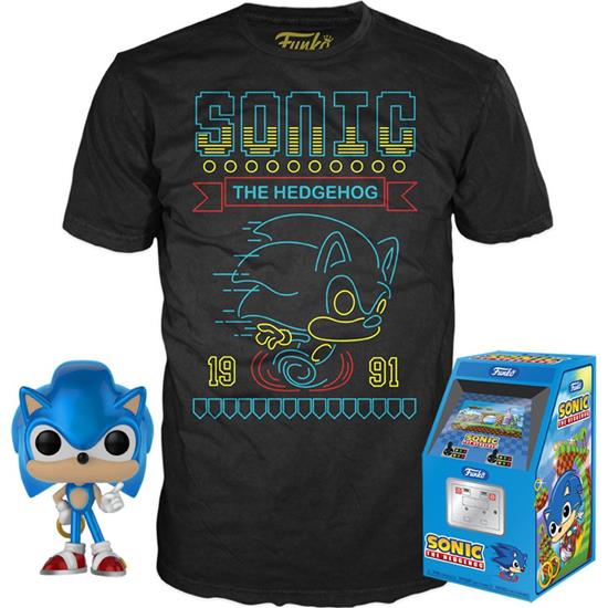 Sonic The Hedgehog: Sonic the Hedgehog POP! & Tee Box Sonic