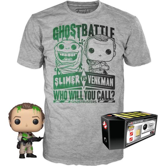 Ghostbusters: Dr. Peter Venkman POP! & Tee Box