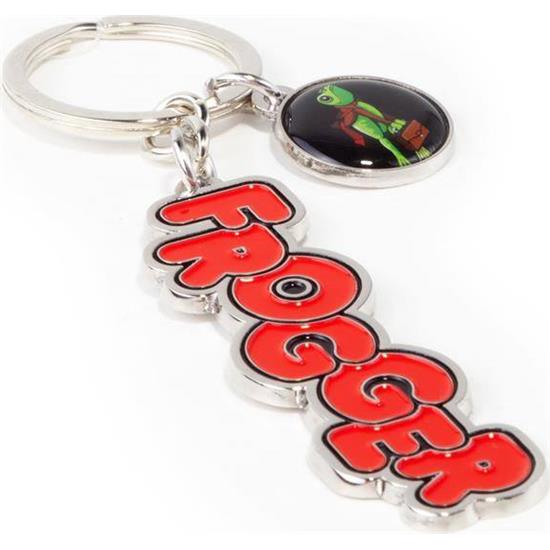 Frogger: Frogger Logo Metal Nøglering