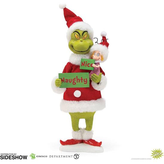 Grinch: Grinch Naughty or Nice Christmas Statue 30 cm