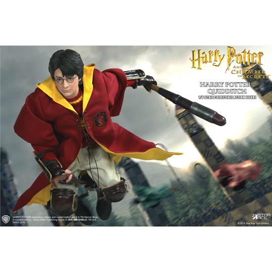 Harry Potter: Movie Action Figur Harry Potter Quidditch Version