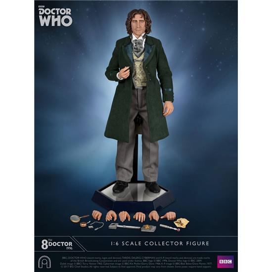 Doctor Who: The 8th Doctor (Paul McGann) Figure Series Action Figure 1/6 30 cm