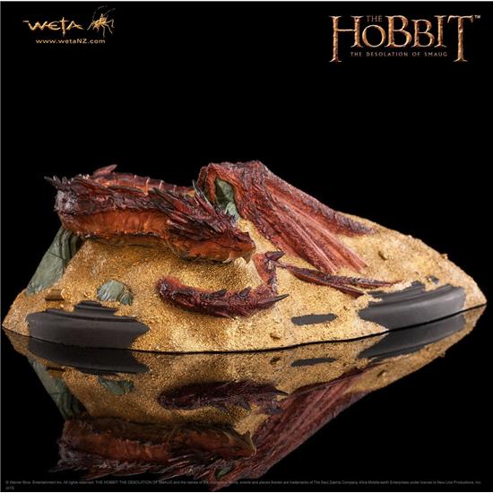 Hobbit: Smaug King Under The Mountain Statue 8 cm