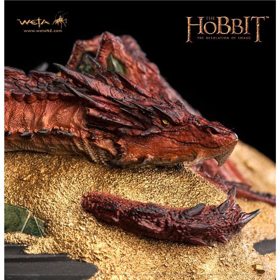 Hobbit: Smaug King Under The Mountain Statue 8 cm