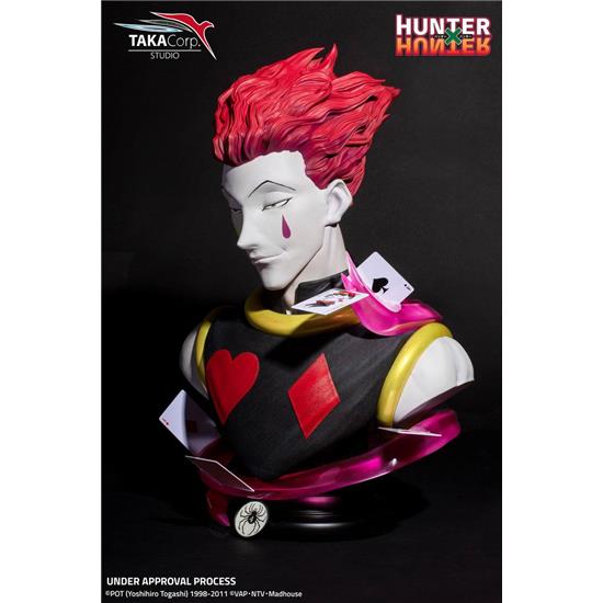 Hunter × Hunter: Bust Hisoka Morow Life-Size Buste 65 cm