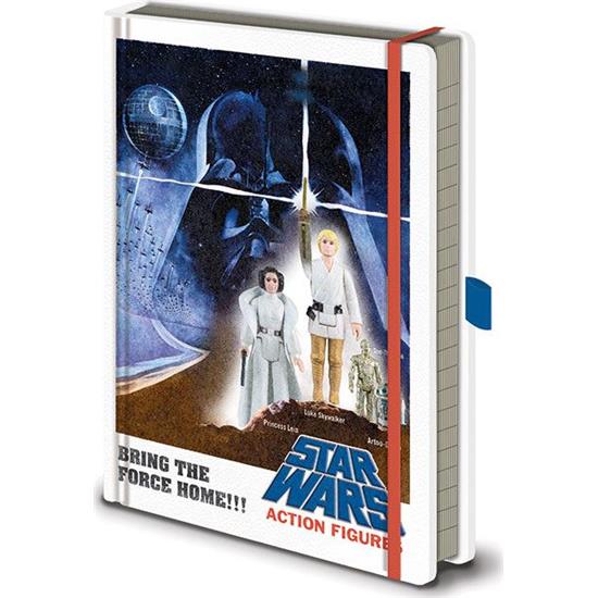 Star Wars: SW Action Figures A5 Notesbog