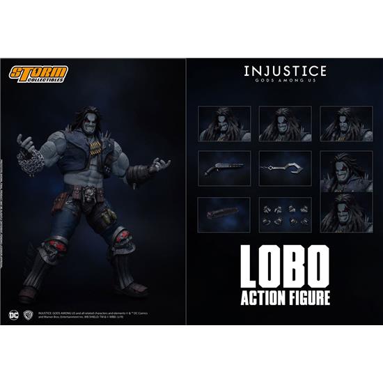Injustice: Lobo Action Figure 1/12 21 cm