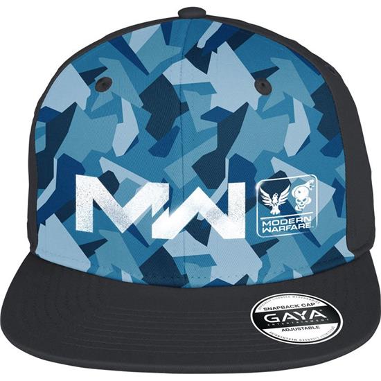 Call Of Duty: Modern Warfare Snapback Cap Blue Logo