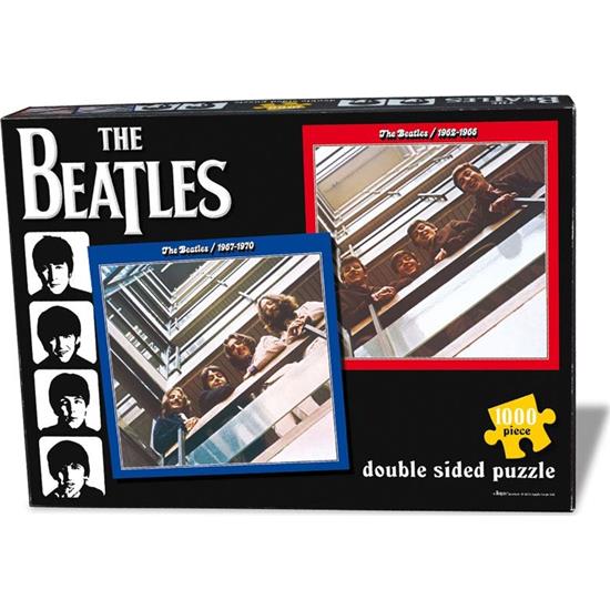 Beatles: Red & Blue Dobbletsidet Puslespil