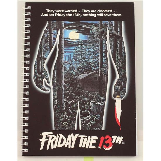 Friday The 13th: Movie Poster Notesbog