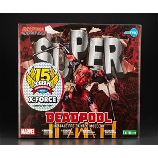 Deadpool: Super Deadpool X-Force Limited Edition ARTFX+ PVC Statue 1/6 32 cm