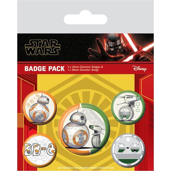 Star Wars: Droids Badges 5-Pak