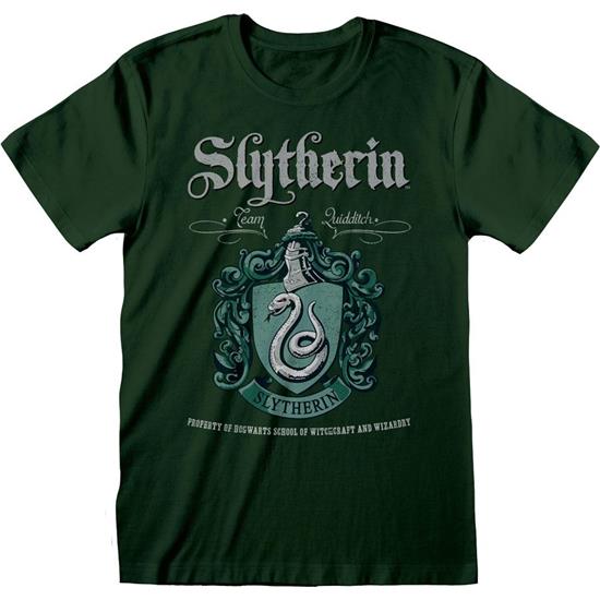 Harry Potter: Slytherin Green Crest T-Shirt
