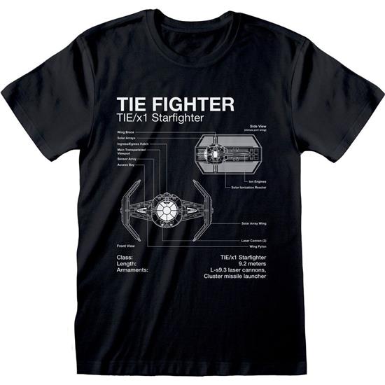 Star Wars: Tie-Fighter Sketch T-Shirt