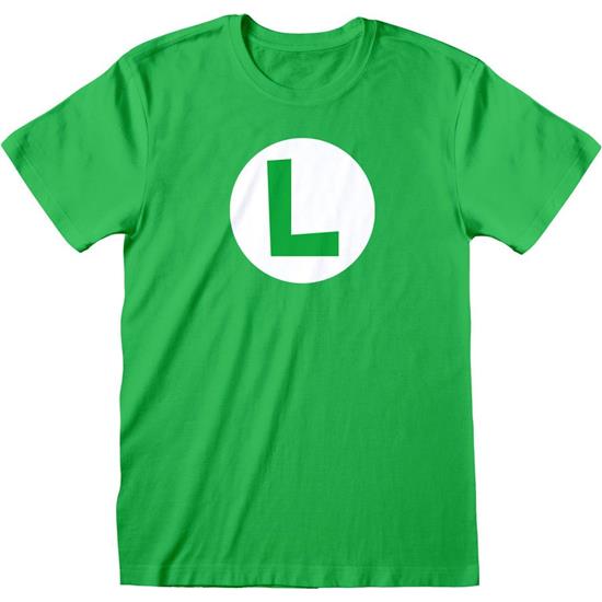 Nintendo: Luigi Badge T-Shirt