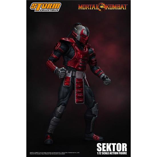 Mortal Kombat: Sektor Action Figure 1/12 18 cm