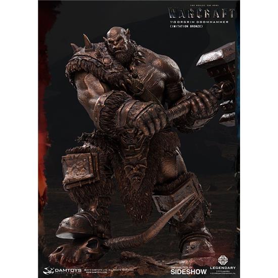 World Of Warcraft: Orgrim Imitation Bronze Version Statue 1/9 27 cm