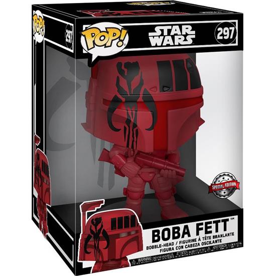 Star Wars: Boba Fett (Red) POP! Vinyl Figur 25 cm