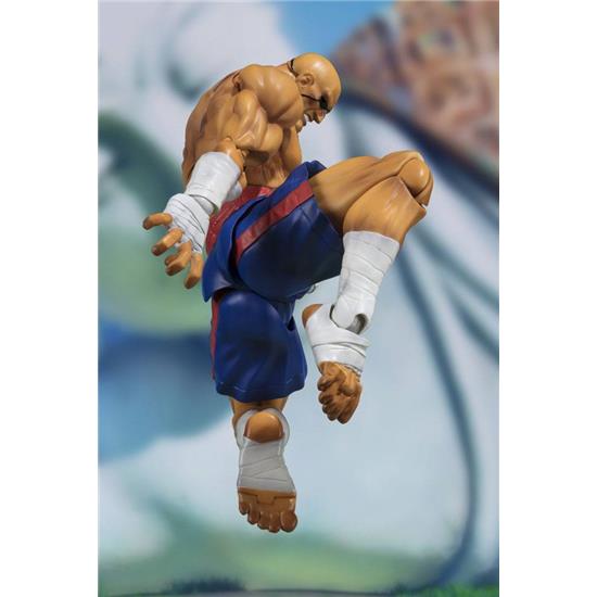 Street Fighter: Sagat Tamashii Web Exclusive S.H. Figuarts Action Figure 17 cm