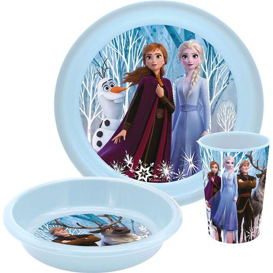 Frost: Elsa, Anna og Olaf Morgenmads Sæt