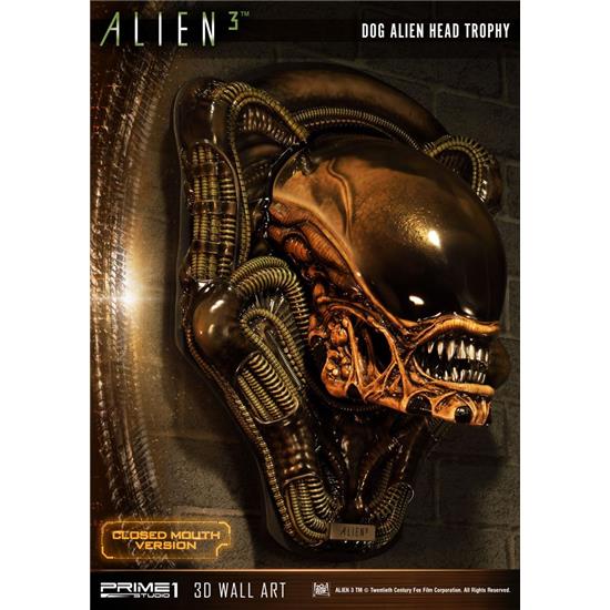 Alien: Dog Alien Closed Mouth Ver. 3D Wall Art 58 cm