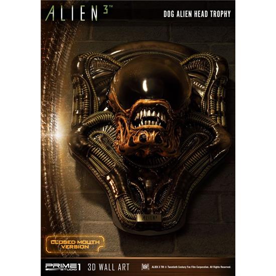 Alien: Dog Alien Closed Mouth Ver. 3D Wall Art 58 cm