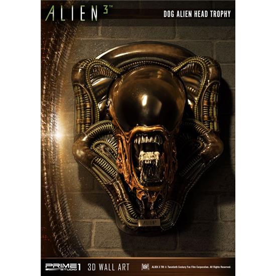 Alien: Dog Alien Open Mouth Version 3D Wall Art 58 cm