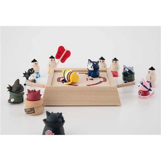 Naruto Shippuden: Cats of Konoha Village Trading Figure 3 cm 8-Pack