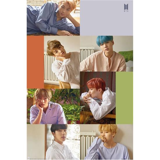 BTS: BTS Group Collage Plakat