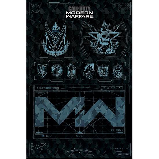 Call Of Duty: Modern Warfare Fractions Plakat