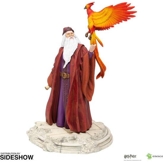 Harry Potter: Dumbledore with Fawkes Statue 30 cm