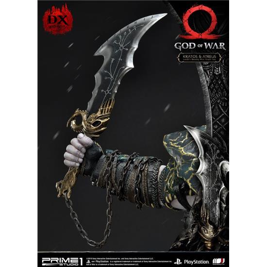 God Of War: Kratos & Atreus Statue Deluxe Ver. 72 cm