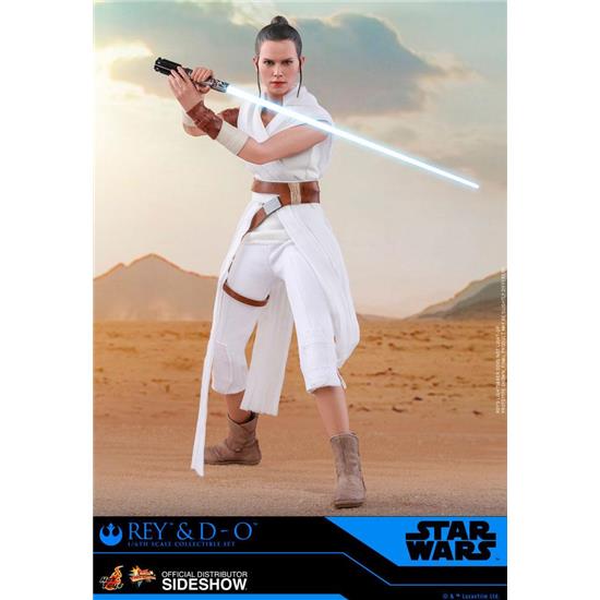 Star Wars: Rey & D-O Movie Masterpiece Action Figure  1/6 28 cm