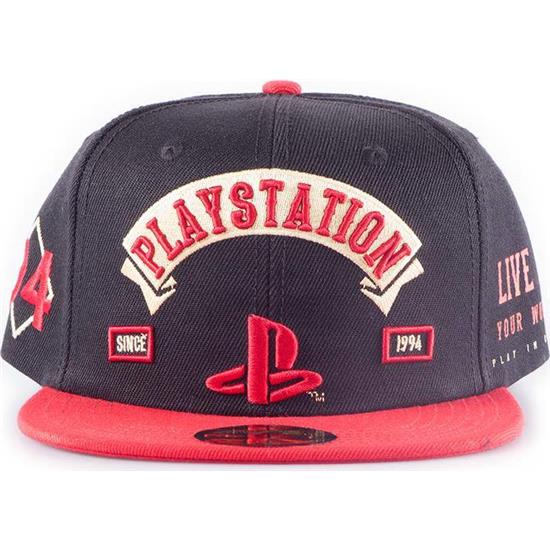 Sony Playstation: Biker Logo Snap Back Baseball Cap