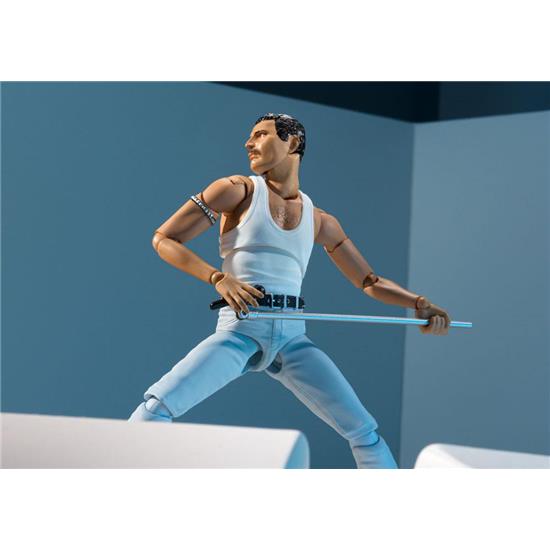 Queen: Freddie Mercury S.H. Figuarts Action Figure Live Aid Ver. 15 cm
