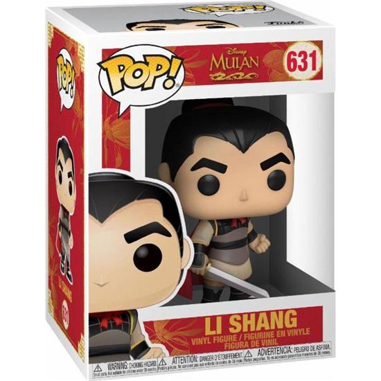 Disney: Li Shang POP! Movies Vinyl Figur (#631)