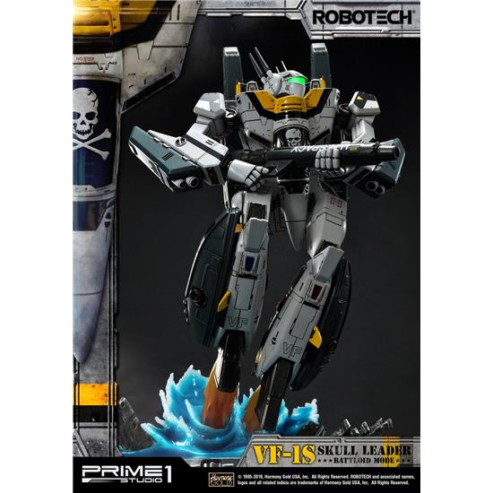 Robotech: VF-1S Skull Leader Battloid Mode Statue 67 cm