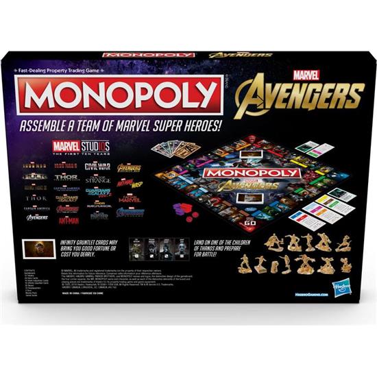Avengers: Avengers Board Game Monopoly *English Version*