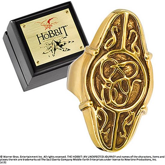 Hobbit: Elrond´s Council Ring (Guld belagt Sterling Sølv)