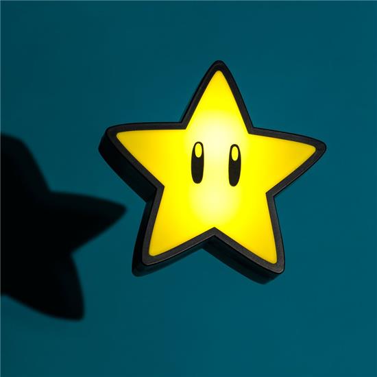 Nintendo: Super Star Mini Lampe med Lyd