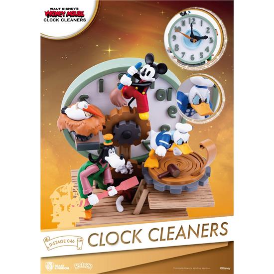 Disney: Clock Cleaners D-Stage PVC Diorama 15 cm